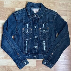 Vintage True Religion Jimmy Blue Women’s Jean Jacket
